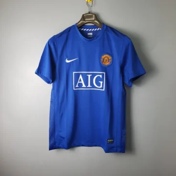 Retro 2007-08 Manchester United Soccer Jersey Away