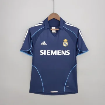 Retro 2005-06 Real Madrid Soccer Jersey Away