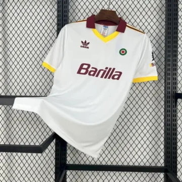 Retro 1991-92 Roma Soccer Jersey Away