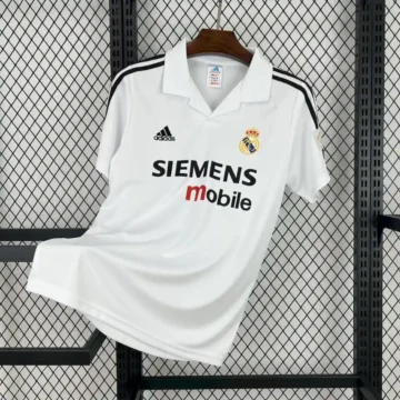 Retro 2002-03 Real Madrid Soccer Jersey Home