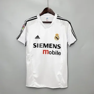 Retro 2004-05 Real Madrid Soccer Jersey Home