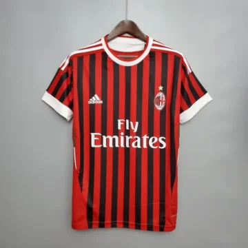 Retro 2011-12 AC Milan Soccer Jersey Home