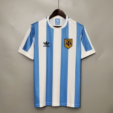 Retro 1978 Argentina Soccer Jersey Home