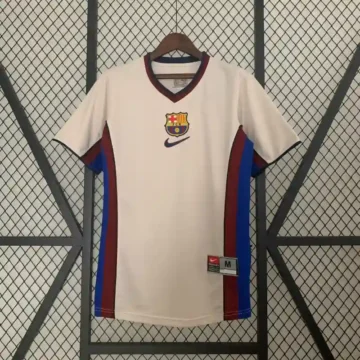 Retro 1988-89 Barcelona Soccer Jersey Away