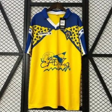 Retro 1991-92 Cádiz Soccer Jersey Home