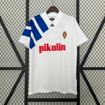 Retro 1992-93 Real Zaragoza Soccer Jersey Home