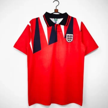 Retro 1992 England Soccer Jersey Away