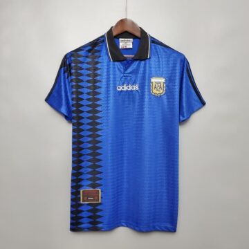 Retro 1994 Argentina Soccer Jersey Away