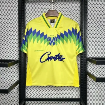 Retro 1995 Brazil Soccer Jersey Home