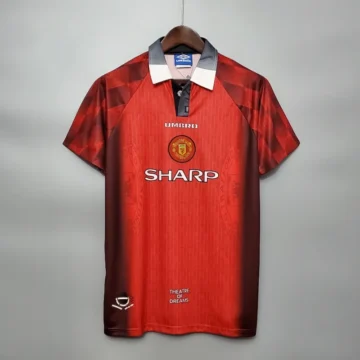 Retro 1996 Manchester United Soccer Jersey Home