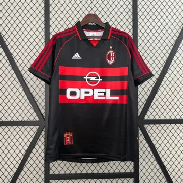 Retro 1998-99 AC Milan Soccer Jersey Second Away