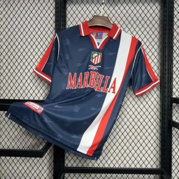 Retro 1998-99 Atletico Madrid Soccer Jersey Away