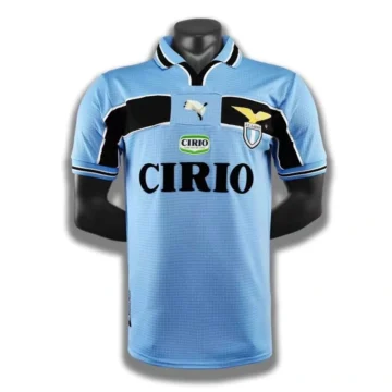 Retro 1998-99 Player Lazio Soccer Jersey Home
