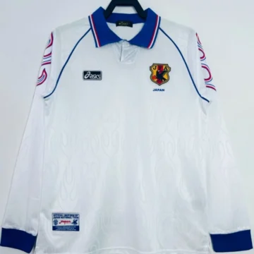 Retro 1998 Japan Long Sleeve Soccer Jersey Away