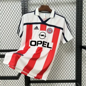 Retro 2000-01 Bayern Munich Soccer Jersey Away