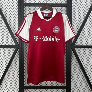 Retro 2003-04 Bayern Munich Soccer Jersey Home