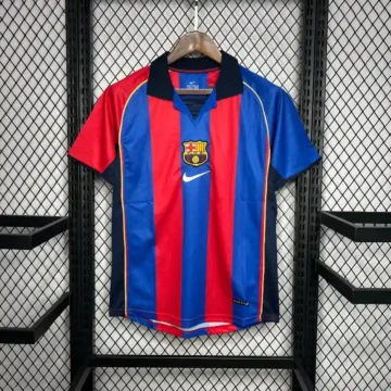Retro 2004-05 Barcelona Soccer Jersey Home