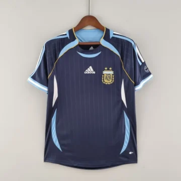 Retro 2006 Argentina Soccer Jersey Away