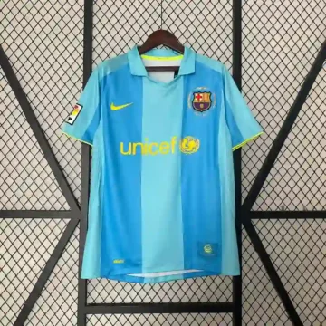 Retro 2007-08 Barcelona Soccer Jersey Away