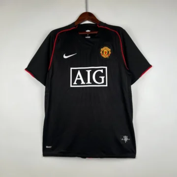 Retro 2007-08 Manchester United Soccer Jersey Second Away