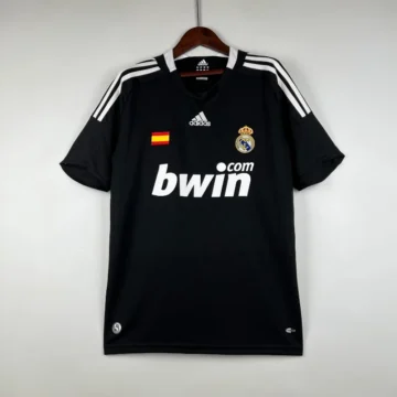 Retro 2008-09 Real Madrid Soccer Jersey Second Away