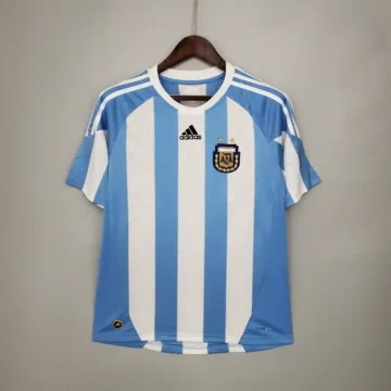 Retro 2010 Argentina Soccer Jersey Home
