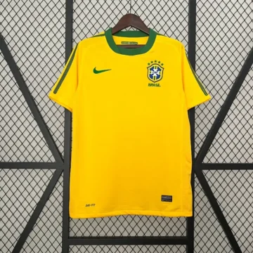 Retro 2010 Brazil Soccer Jersey Home