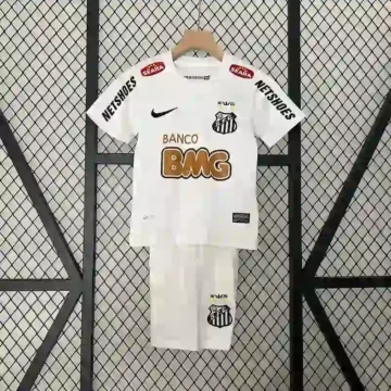 Retro 2011-12 Kids Santos Soccer Jersey Home