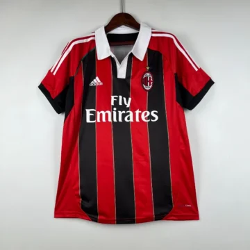 Retro 2012-13 AC Milan Soccer Jersey Home