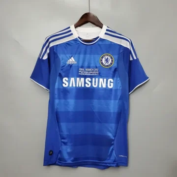 Retro 2012 Chelsea Soccer Jersey Champions League Version Home