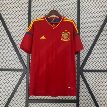 Retro 2012 Spain Soccer Jersey Home