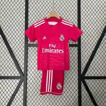 Retro 2014-15 Kids Real Madrid Soccer Jersey Away
