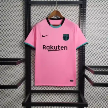 Retro 2020-21 Barcelona Pink Soccer Jersey