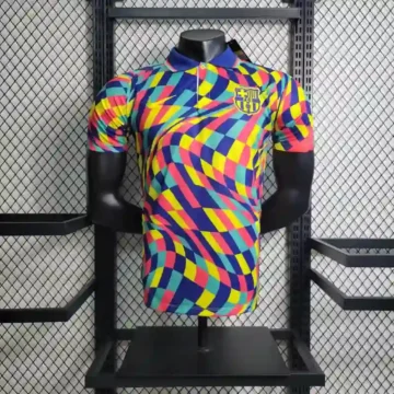 Retro 2021-22 Barcelona Polo Shirt