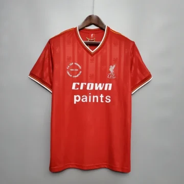 Retro 1985-86 Liverpool Soccer Jersey Home