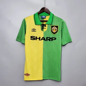 Retro 1992-94 Manchester United Soccer Jersey Away