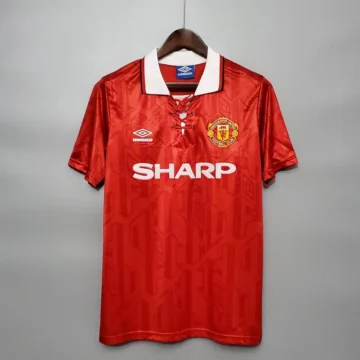 Retro 1992-94 Manchester United Soccer Jersey Home