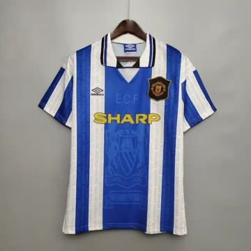 Retro 1994-96 Manchester United Soccer Jersey Away