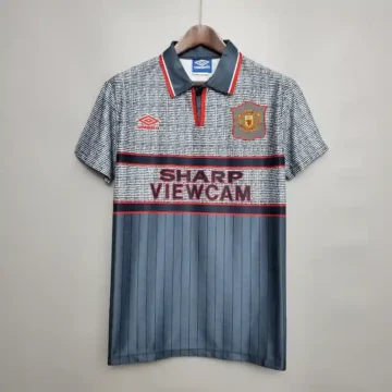 Retro 1995-96 Manchester United Soccer Jersey Away