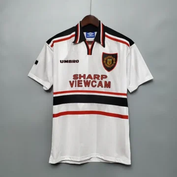 Retro 1997-98 Manchester United Soccer Jersey Away
