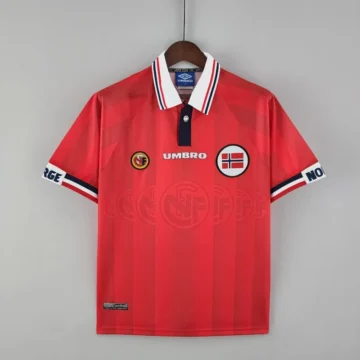 Retro 1998-99 Norway Soccer Jersey Home