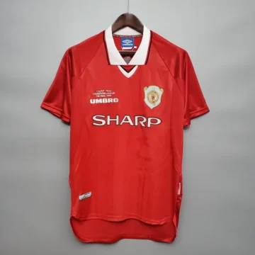 Retro 1999-2000 Manchester United Soccer Jersey Home