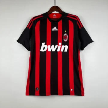 Retro 2008-09 AC Milan Soccer Jersey Home
