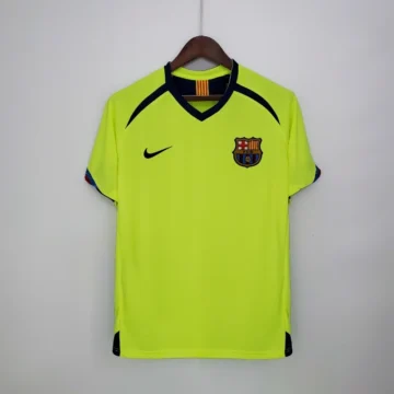 Retro 2005-06 Barcelona Soccer Jersey Away