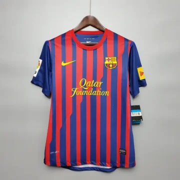Retro 2011-12 Barcelona Soccer Jersey Home