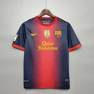 Retro 2012-13 Barcelona Soccer Jersey Home