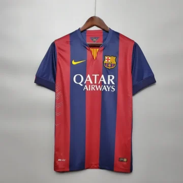 Retro 2014-15 Barcelona Soccer Jersey Home