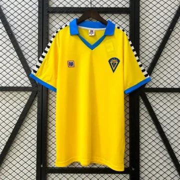 Retro 1983-84 Cádiz Soccer Jersey Home