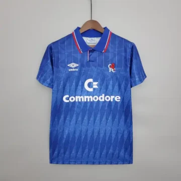 Retro 1989-91 Chelsea Soccer Jersey Home