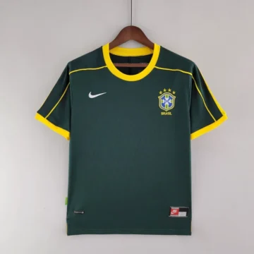 Retro 1998 Brazil Goalkeeper Soccer Jersey